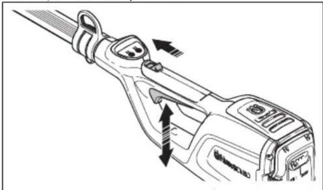 HUSQVARNA K 770 - Verificarea opritorului întrerupătorului - 4