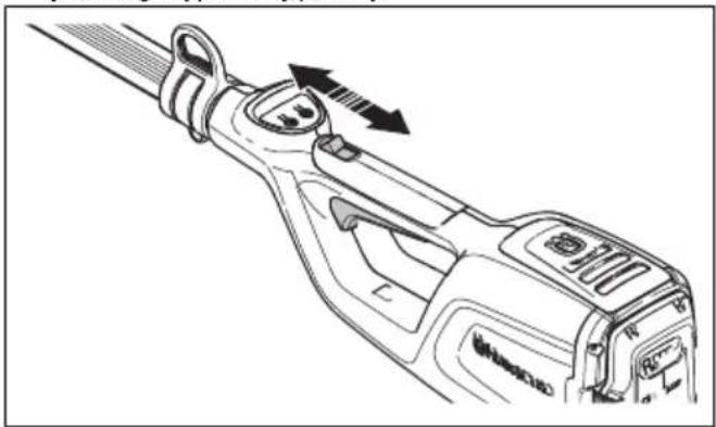 HUSQVARNA K 770 - Maitinimo jungiklio užrakto patikra - 3