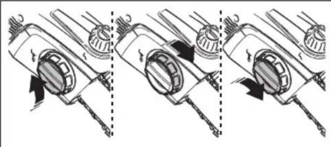 HUSQVARNA K 770 - Zāga kēdes spriegojuma regulēšana - 2