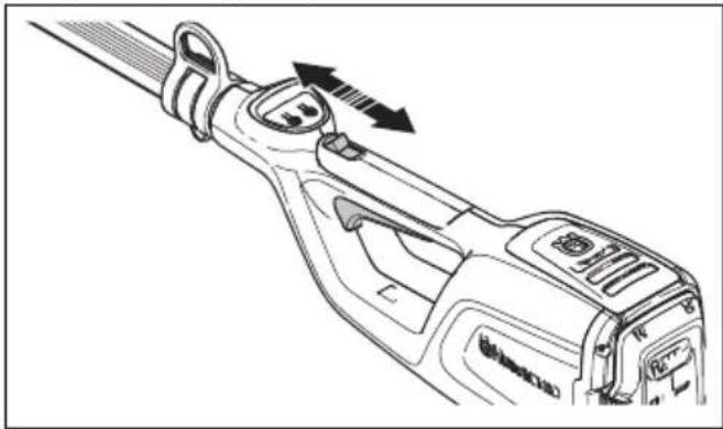 HUSQVARNA K 770 - Kontrola klávesnice - 4