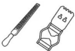 HUSQVARNA K 770 - To adjust the depth gauge setting - 1