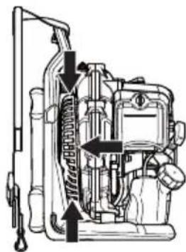 HUSQVARNA 530BT - Air intake screen - 1