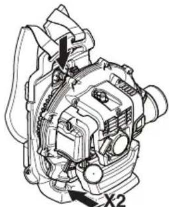 HUSQVARNA 530BT - CnCTema rAeHNA Bn6paun - 3