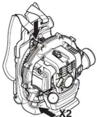 HUSQVARNA 530BT - Rezgéscsillapíto rendszer - 3