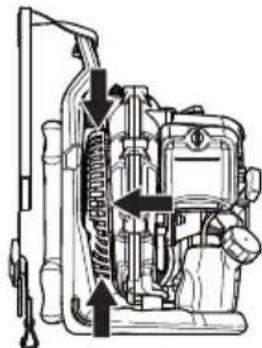 HUSQVARNA 530BT - Ohu sissepaasauna - 1