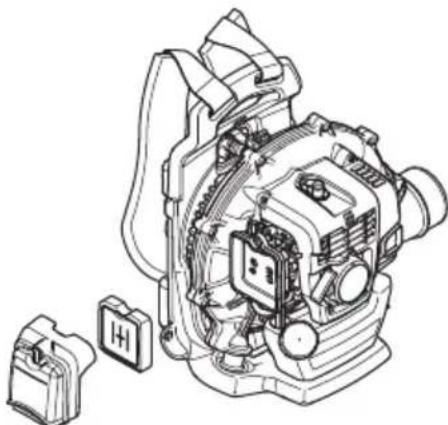 HUSQVARNA 530BT - Luftfilter - 2