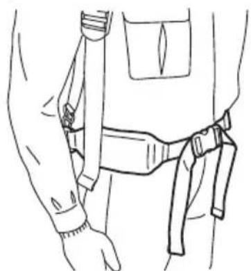 HUSQVARNA 530BT - Ajuste do suporte - 5