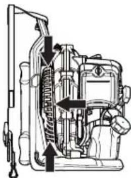HUSQVARNA 530BT - Illmansuodatin - 1