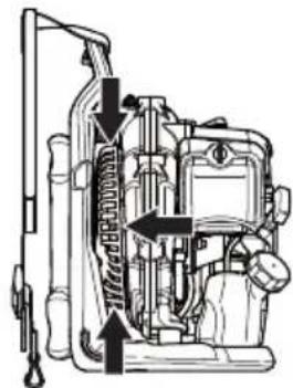 HUSQVARNA 530BT - Luftintagsnät - 1