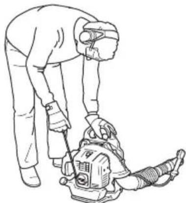 HUSQVARNA 530BT - Starten - 1