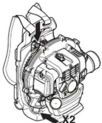 HUSQVARNA 530BT - ANTINBn6paLIOHHa cncTeMa - 3