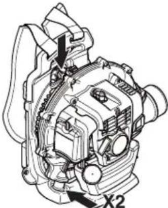 HUSQVARNA 530BT - Tärinänvaimennus - 2