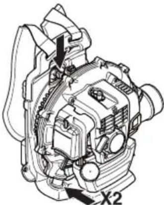 HUSQVARNA 530BT - Vibration damping system - 2