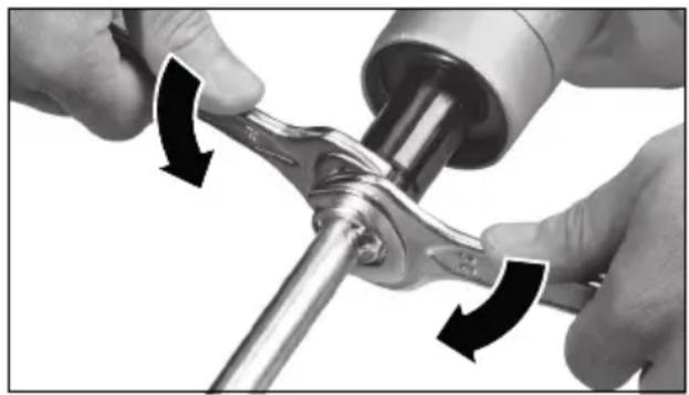 METABO RWEV 16002 - Borttagning av verktyget: - 1