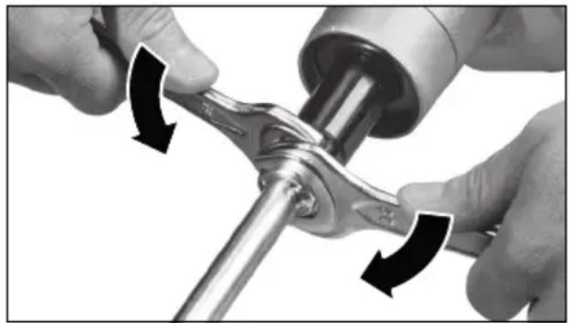 METABO RWEV 16002 - Retirada de la herramienta: - 1