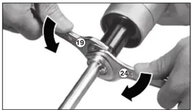 METABO RWE 1020 - Cambio utensile - 1