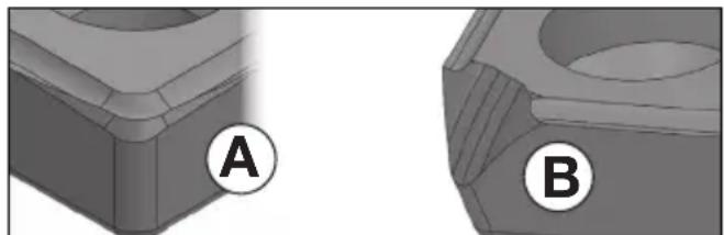 METABO KFM 1510 F - Udskiftning af vendeplader - 1