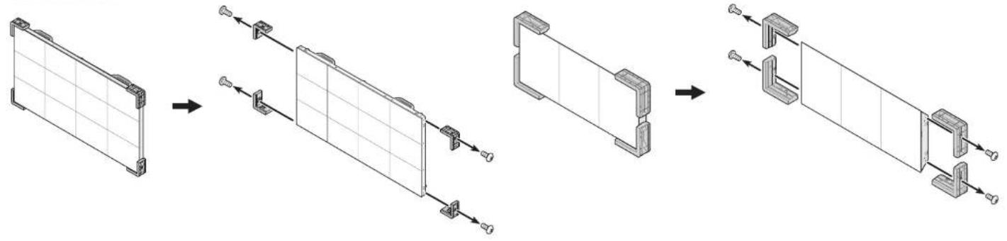 SAMSUNG IE020R - Retirer les protections - 1
