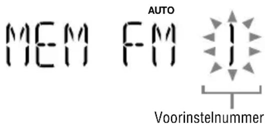 SONY SRSDF30 - Voorkeurzenders instellen - 1