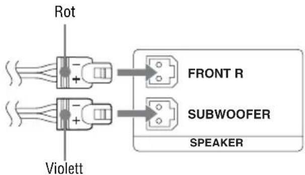 SONY SRSDF30 - A Rechter Satellitenlautsprecher und Subwoofer - 1