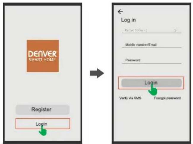 DENVER IOB208 - 1. Rejeestracja konta oraz logowanie - 2