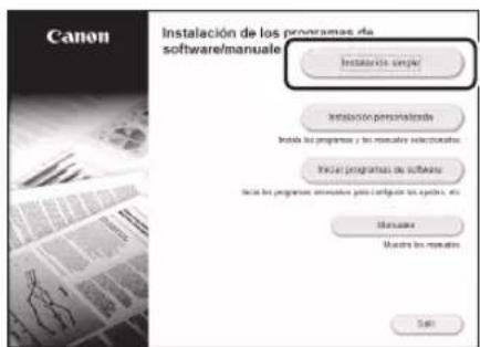 CANON iSENSYS MF631Cn - Instalar el software - 2