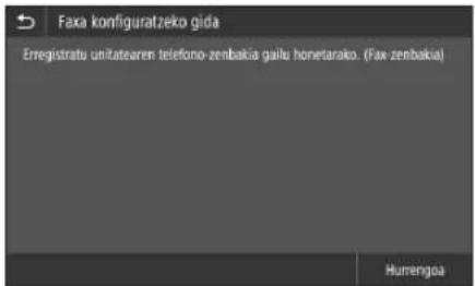 CANON iSENSYS MF631Cn - Konfigurazioa hasi aurretik: - 2