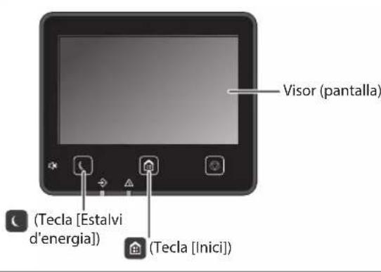 CANON iSENSYS MF631Cn - Inicieu el funciona des del paneill de control - 2