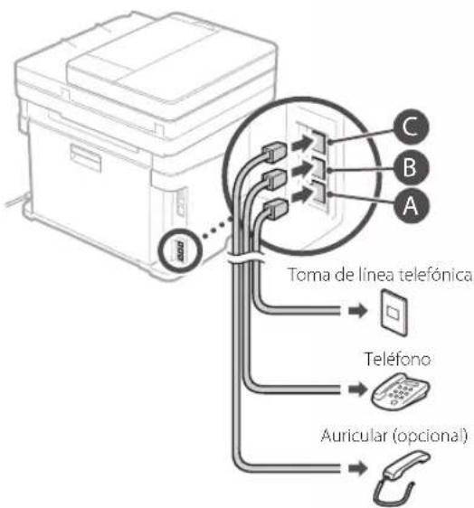 CANON iSENSYS MF631Cn - Antes de起初 la configuración: - 5