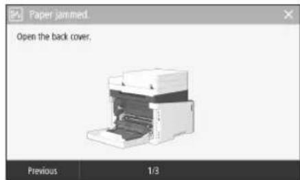 CANON iSENSYS MF631Cn - Anapat He npaioe 3actpraHHn panepy - 2