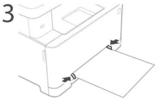 CANON iSENSYS MF631Cn - Paperin lisaäminen käsinskyöttöaukloon - 3