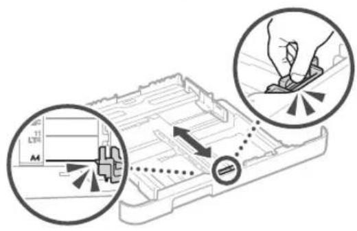 CANON iSENSYS MF631Cn - Ilaegning i papirbakken - 2