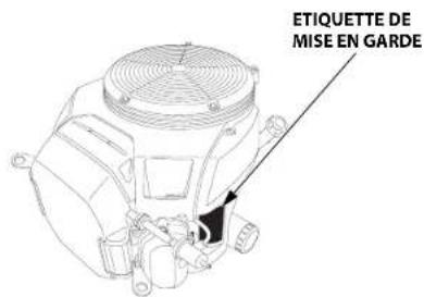 STIGA Estate 7102 HWSY - EMPLACEMENT DE L'ETIQUETTE DE SECURITE - 1