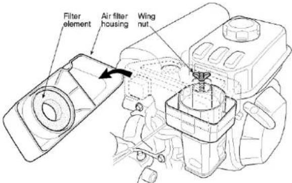 STIGA SRC 685 RG - Entretien du filtre à air en bain d'huile - 1