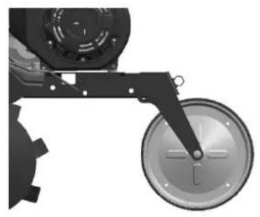 STIGA SRC 685 RG - Reglarea rotii auxiliare - 1