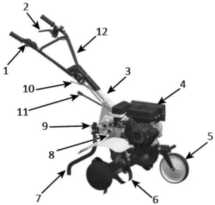 STIGA SRC 685 RG - Nodaça III Motokultivatora visparigs apraksts - 1