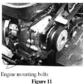 STIGA SRC 685 RG - Adjustment of belt tension - 2