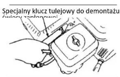 STIGA SRC 685 RG - Konserwacja świecy zapłonowej - 1