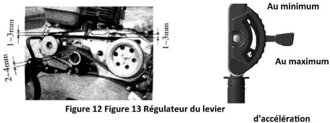 STIGA SRC 685 RG - Réglage du levier d'accélération - 1