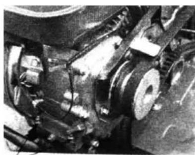 STIGA SRC 685 RG - Einstellung der Riemenspannung - 2