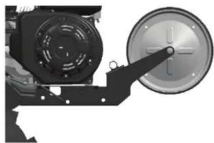 STIGA SRC 685 RG - Vaelg gearstangens position - 3