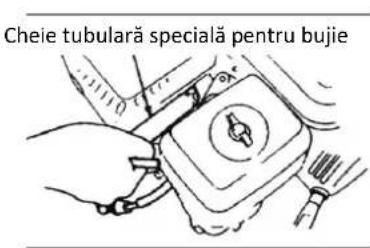 STIGA SRC 685 RG - Intretinerea bujiei de aprindere - 1