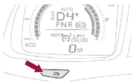 DS 5 Hybrid4 (2016) - Rheostat d'éclairage - 1