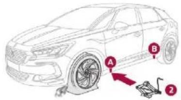 DS 5 Hybrid4 (2016) - Démontage de la roue - 1