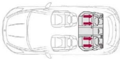 DS 5 Hybrid4 (2016) - Fixations "ISOFIX" - 1