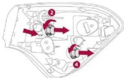 DS 5 Hybrid4 (2016) - Indicateurs de direction et deux de stop (sur les ailes) - 2