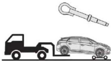 DS 5 Hybrid4 (2016) - Remorquage du vehicule sur un plateau - 4