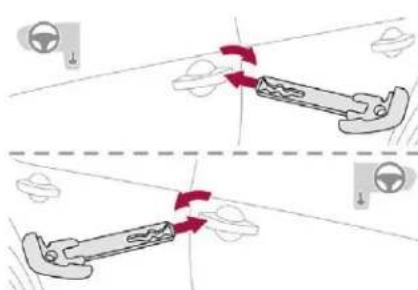 DS 5 Hybrid4 (2016) - Déverrouillage de la porte conducteur - 1