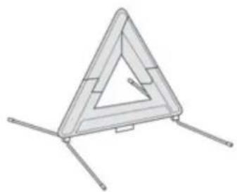 DS 5 (2011) - Triangle de présignalisation (rangement) - 2