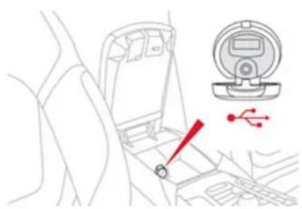DS 5 (2011) - UTILISER L'ENTREE AUXILIAIRE (AUX) Cable audio non fourni - 1